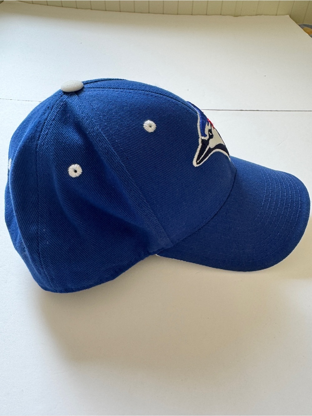 MLB Toronto Blue Jays New Era Fitted Hat Baseball Cap 6 Panel Blue One Size - Picture 2 of 13